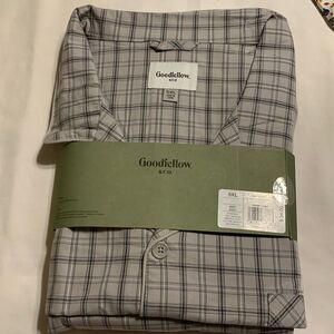 Goodfellow & Co. size 5XL gray two piece men's pajama set. New unopened